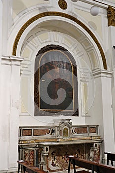 Napoli Ã¢â¬â Cappella di sinistra della Chiesa di San Giovanni in Corte photo